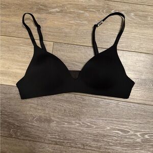 Victoria's Secret Black Triangle Bra Intimates